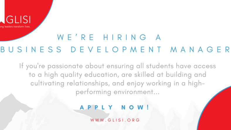 GLISI seeking a Business Development Manager